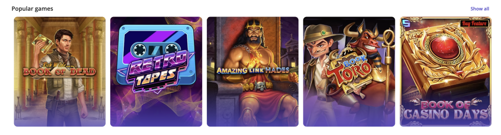 casino days casino games